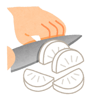 正しい包丁の使い方と野菜の切り方